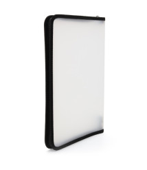 Mapă A4 cu fermoar OfficeLine, neagră